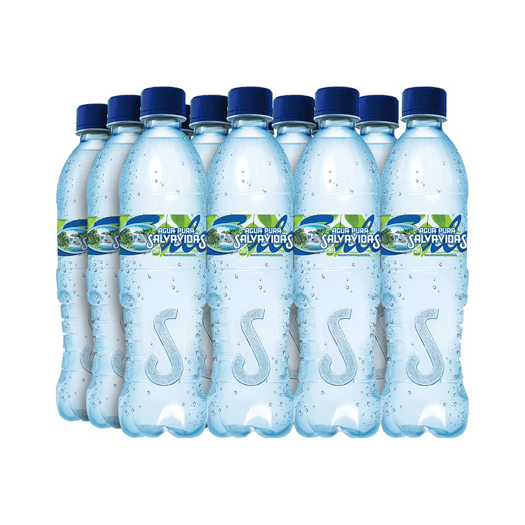 12 Pack Agua Pura Salvavidas